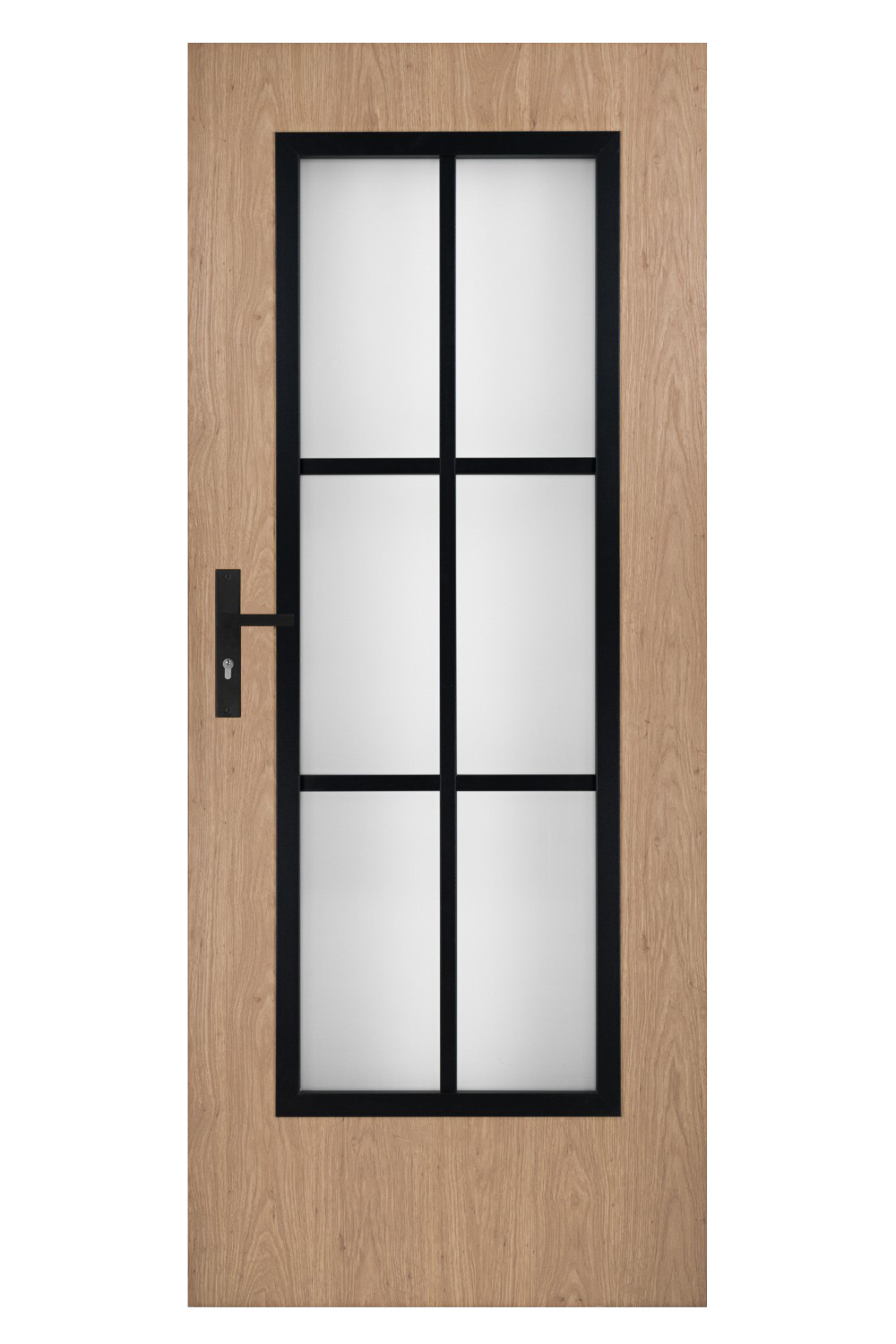 Drzwi Lux 1 – Dąb Natura / Dąb Królewski / Biały / Kaszmir